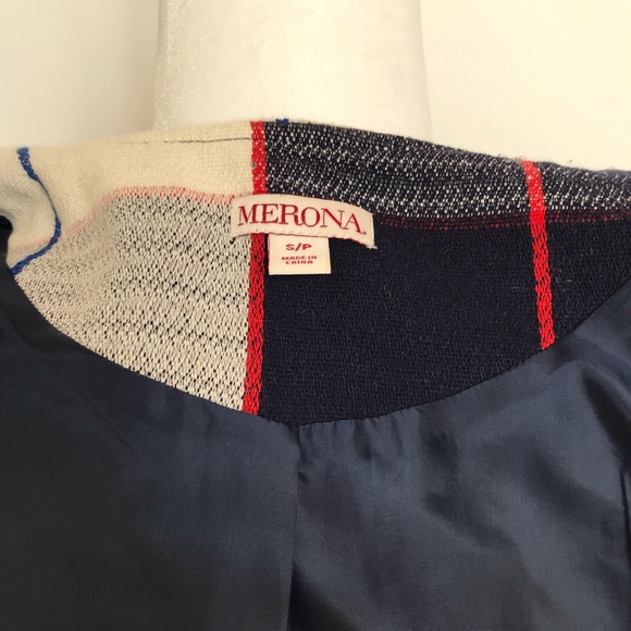 Merona plaid zip up blazer - Picture 5 of 5